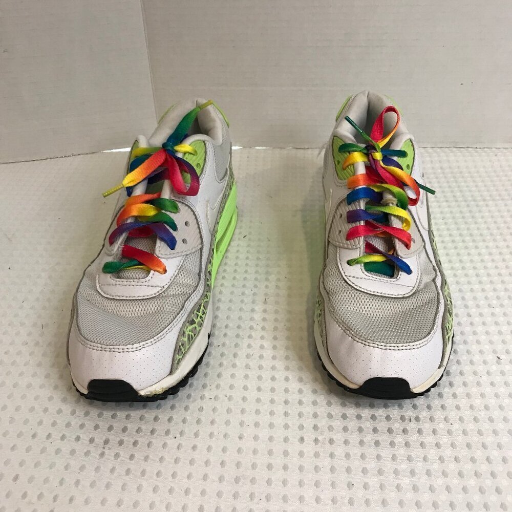 NIKE WOMENS AIR MAX 90 LEATHER SAFARI SNEAKER  SIZE 9.5